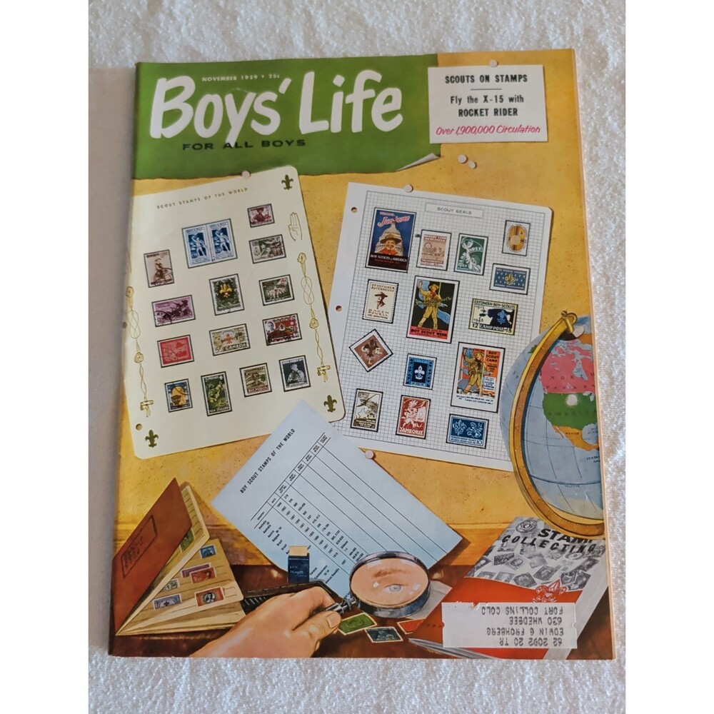 Vintage November 1959 Boys' Life Magazine - Boy Scouts Of America